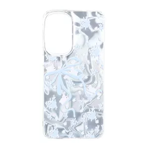 قاب Silver Cloud دور ژله ای طرح دار Samsung Galaxy A57 - کد 292