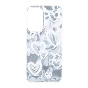 قاب Silver Cloud دور ژله ای طرح دار Samsung Galaxy A57 - کد 293