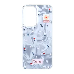 قاب Silver Cloud دور ژله ای طرح دار Samsung Galaxy A57 - کد 294
