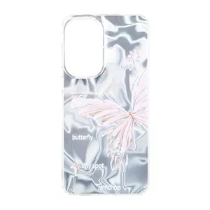 قاب Silver Cloud دور ژله ای طرح دار Samsung Galaxy A57 - کد 300