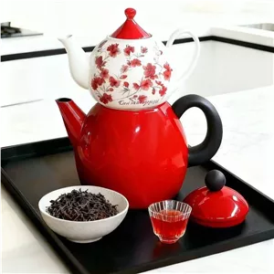ست کتری قوری میس بتی طرح تایلی