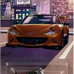 ماکت مزدا MX-5 میاتا – سری Compact King هات‌ویلز