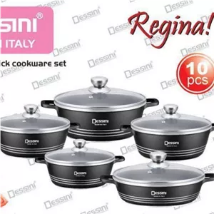 سرویس قابلمه گرانیت ۱۰ پارچه دسینی