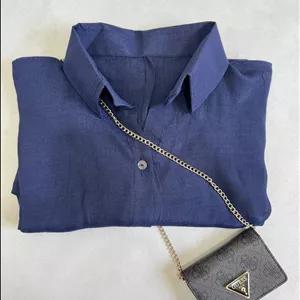 شومیز نخی دخترانه 1007 – سبک، خنک و رنگ‌بندی شیک | ملوا