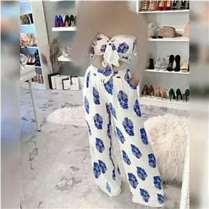 ست نیمتنه شلوار گره ای