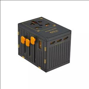 شارژر مسافرتی 5 پورت پرودو مدل Porodo FWCH038 universal 65W travel charger