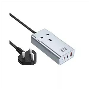 چندراهی برق و شارژر گرین لاین Green Lion GN67WADUK 67W GaN Premium AC Socket