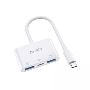 مبدل چندکاره OTG تایپ سی یسیدو Yesido GS17