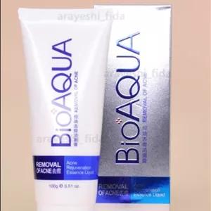😍😍😍حراج ویژه خرداد09143799524فوم ضد جوش بیو آکوآ نقره ای، ترشح چربی را در پوست های ملتهب کنترل میکند،دارای بافتی ملایم و لطیف است که بدون ایجاد حساسیت و التهاب پوست شما را تمیز می کند ویکی از کارهایش نابودی جوش های سر رسیده و سر سفید و لکه های پوستی استو ترشح چربی را نیز کنترل میکند
