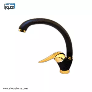 شیر ظرفشویی مدل دنیز مشکی طلا