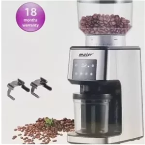 آسیاب قهوه مایر مدل MR-4143 با تیغه استیل و تنظیم درجه آسیاب