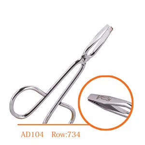 موچین قیچی سر صاف با کد AD104 برند vergen