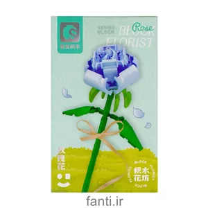 لگو شاخه گل (رز آبی)