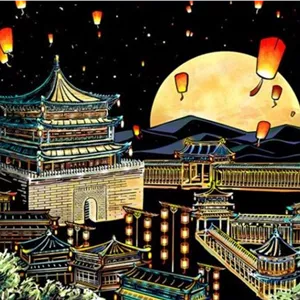 نقاشی خراشیدنی چانگان (سایز A3)