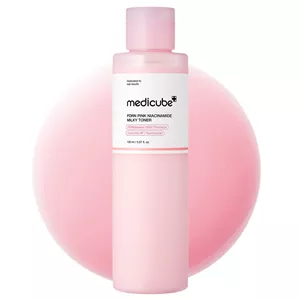 تونر شیری PDRN و نیاسین آمید مدی کیوب MEDICUBE PDRN Pink NIACINAMID MILKY Toner