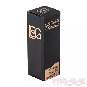 رژلب مایع مات لابلا جیوانی شماره 322 قرمز عنابی