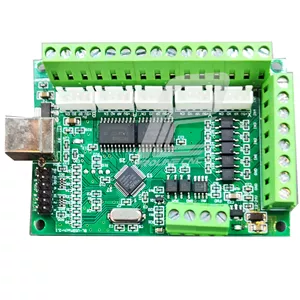 کنترلر cnc سی ان سی mach3 مچ تری 4axis چهار محور USB مدل green board