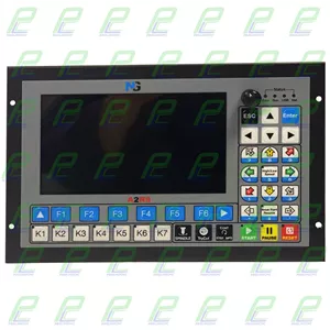 کنترلر پنج محور سی ان سی Controller CNC 5Axis صفحه نمایش 7 اینچ مدل A2RS مجهز به PLC برند مش Mash
