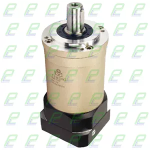 گیربکس خورشیدی 145 نسبت 1 به 25 شفت ورودی 35 فلنج گرد مدل FE145-25 لیمینگ تایوان (مناسب سروو 7.5کیلو وات 1500 دور)