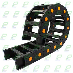 انرژی چین - انرژی گاید ابعاد داخلی 150×45 ابعاد خارجی 177×65 با شعاع خمش 150 میلیمتر برند GF رو باز