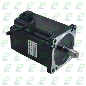 استپ موتور 85 کیلوگرم مدل 86HS85 گشتاور 8.5nm ، شفت 12.8mm، نما 34 ، دو فاز،  برند PLC