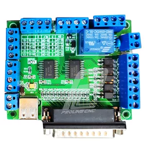 کنترلر cnc سی ان سی mach3 مچ تری 5axis پنج محور با پورت پارالل مدل LPT Board