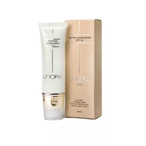 کرم ضدآفتاب رنگی لدورا ۵۰میل SPF50 (افزایش 40درصدی از اول خرداد)