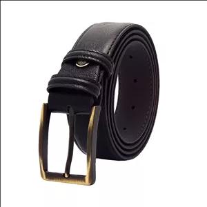 کمربند مردانه دوختی چرم صنعتی 3.5 سانت کیتی مدل KT533IN140