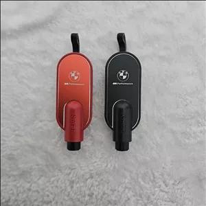 چکش اضطراری اورجینال شیشه و کاتر کمربند خودرو با لوگوی بی ام و (BMW)
