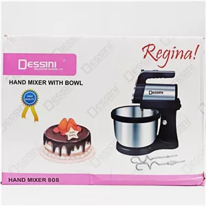 همزن کاسه دار دسینی اینالیا مدل 808 ظرفیت ۴ لیتر ۴۰۰ وات