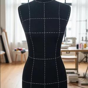 ♓ مانکن خیاطی خطدار سوزنخور