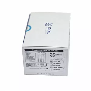 کیت الایزا تستسترون ایده آل Testosterone ELISA Kit 96t