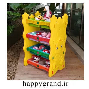 قفسه اسباب بازی قلعه میشا 8 باکسی