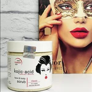 اسکراب سفید کننده و ضدتیرگی صورت و بدن کوجی سان اورجینال محصول فیلیپین حجم ۵۲۱ میل