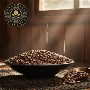 دانه قهوه روبوستا پی‌بی