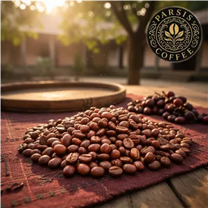 دانه قهوه روبوستا چری