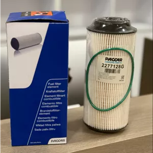 واردات فیلتر گازوئیل کوتاه داف یورو 6 برند پاکار کد فنی 2277128 DAF Euro 6 short diesel filter, brand paccar