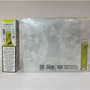 ویپ 5500 پاف یکبار مصرف برند Nerd Crystal در 1 طعم