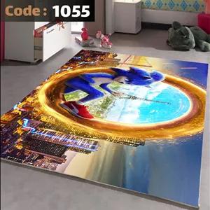 فرشینه اتاق کودک طرح سونیک کد 1055