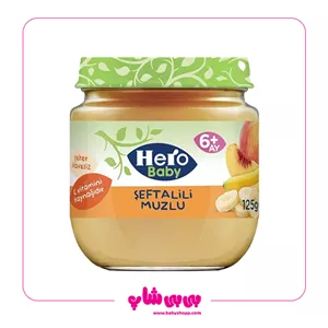 پوره میوه هرو بیسکویت ماست موز  120 گرم