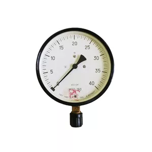گیج فشار (پرشر گیج) 0 - 40 بار  صفحه 15 سانت