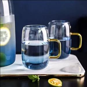 لیوان جفتی جنس پیرکس حرارتی وارداتی درجه یک