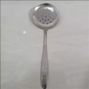 کفگیر سوراخ دار کوچک طرح گل میخک یک عددی وکیوم دار