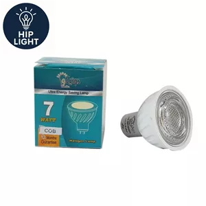 لامپ هالوژن ۷ وات cob پایه استارتی (GU10) دونیکو
