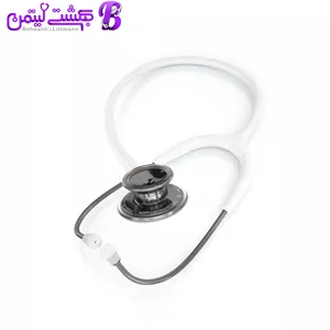 گوشی پزشکی MDF 777 سفید مشکی متالیک