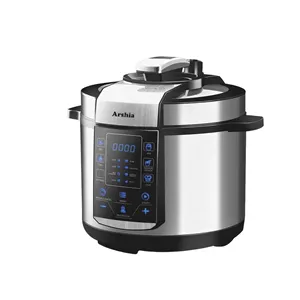 مولتی کوکر ارشیا مدل PC-8080A ظرفیت ۵ لیتر استیل ضد زنگ چند کاره