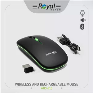 ماوس بی سیم رویال مدل ROYAL WBS-315