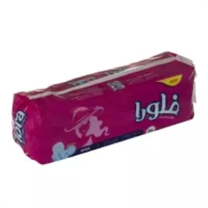 نوار بهداشتی فلورا مدل مشبک پرستیو سایز بزرگ