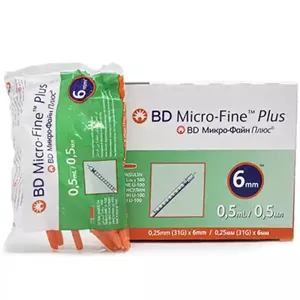 سرنگ انسولین بی دی bd