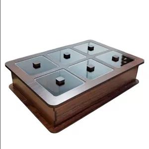 جعبه پذیرایی شش خانه هلیاگیفت مدل آدینا